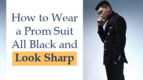 All Black Suit Ideas