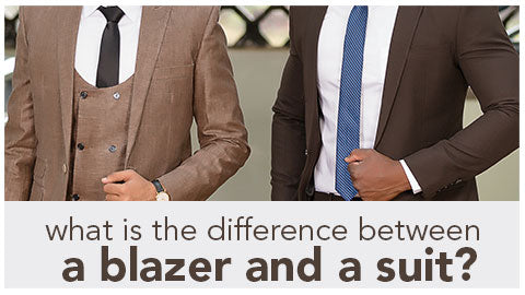 Read our guide to learn the difference between a blazer and a suit