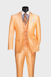 Orange 3 piece suit