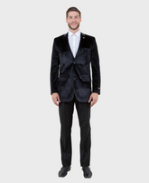 black velvet blazer