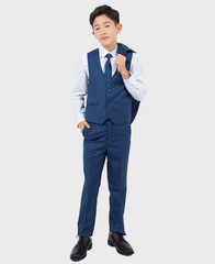 blue suit for boys