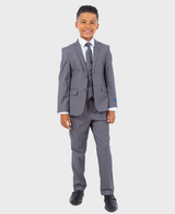 Grey Boys Slim Fit Suit