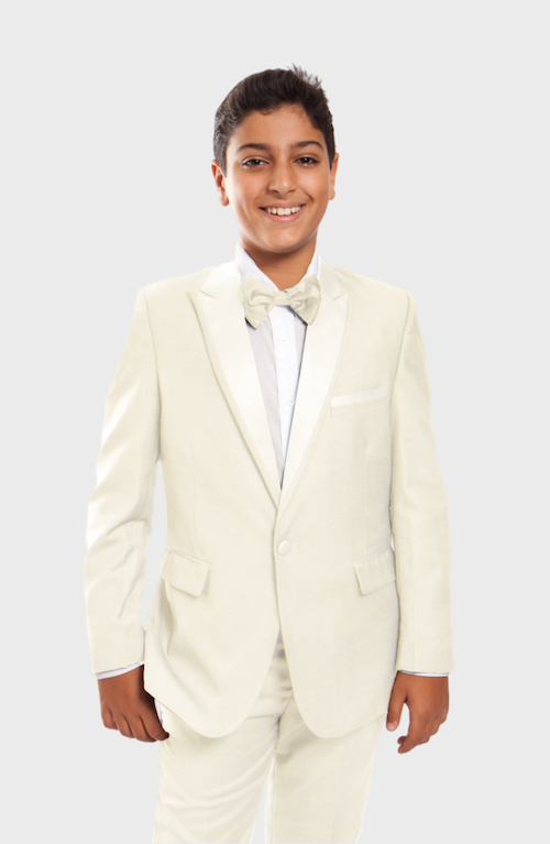 boys ivory tuxedo