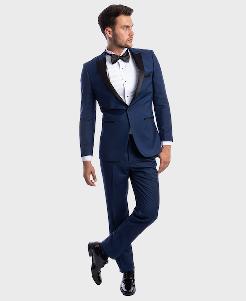 cobalt blue tux