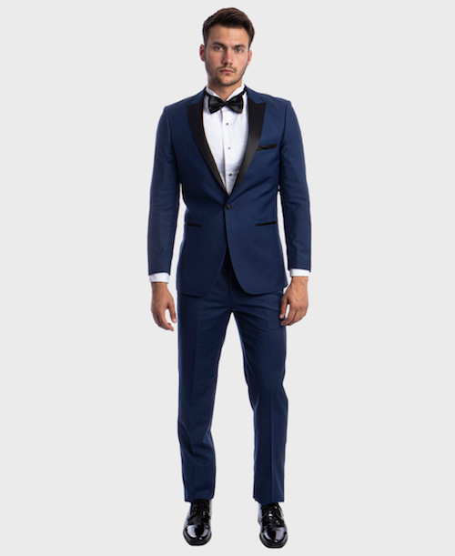 cobalt blue tuxedo