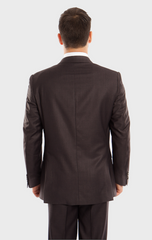 Dark Grey One Button Slim Fit Suit