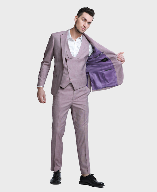 mens dusty rose suit
