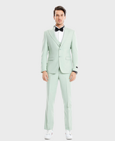 mint green suit