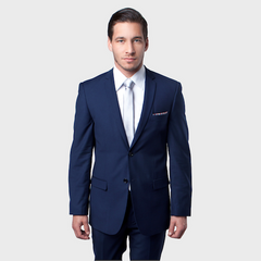 Two Button Navy Slim Fit Suit