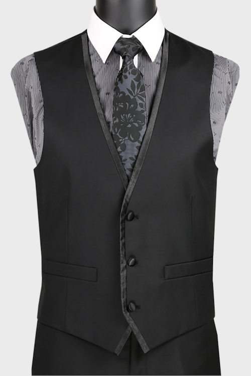 tuxedo vest with tie