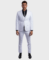 Snow White Ultra Slim Fit 3-Piece Prom Suit