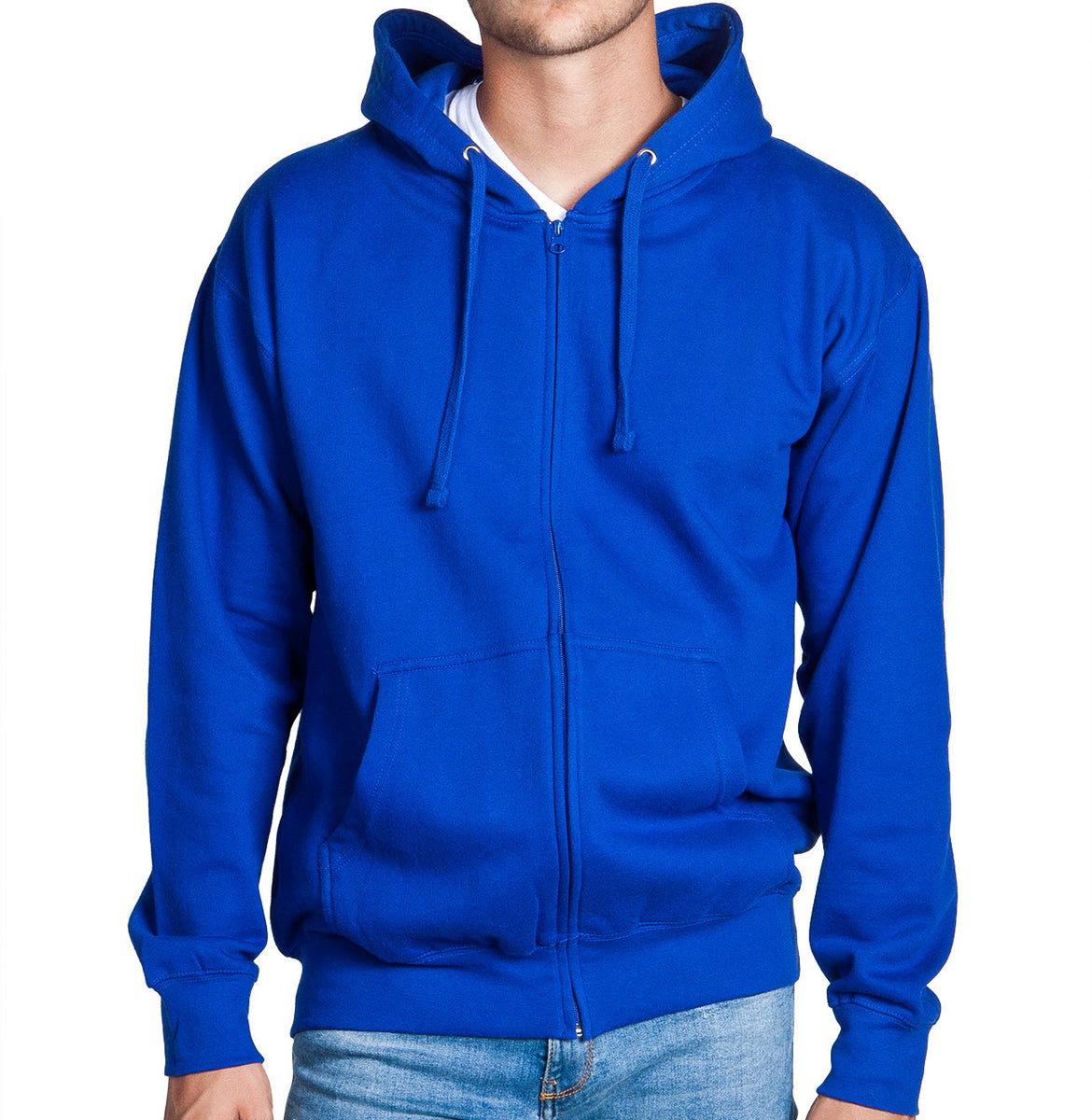 Carolina blue zip up hoodie Clearance