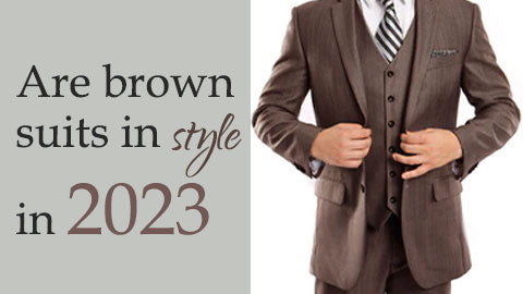 Are brown suits in style in 2023