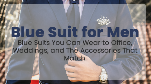 Blue Suits You Can Wear to Office, Weddings, and The Accessories – Flex ...