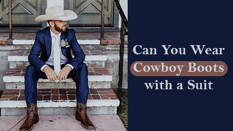 can you wear cowboy boots with a suit?