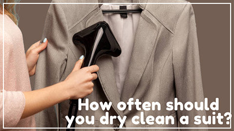 how often should you dry clean a suit