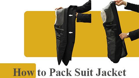 How to pack suit jacket? Methods and Tips