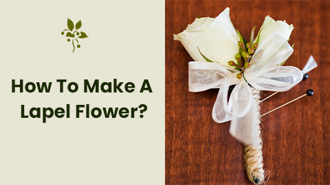 The Quick And Easy Way On How To Make A Lapel Flower – Flex Suits