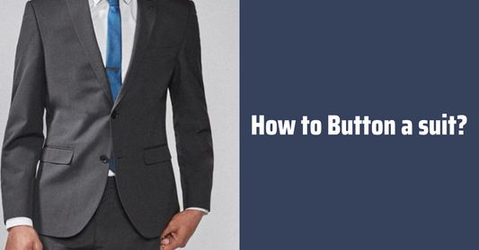 How to Button a suit?