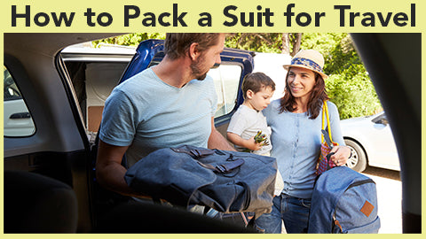 How to pack a suit for travel?