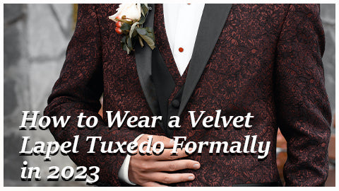 Velvet Lapel Tuxedo