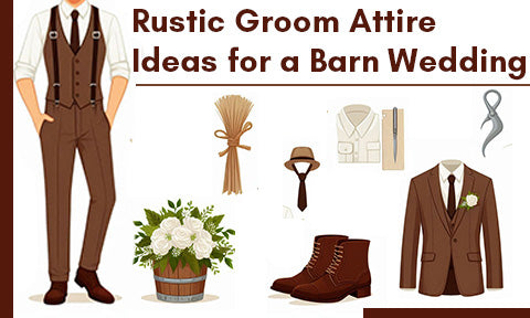 rustic wedding groom attire