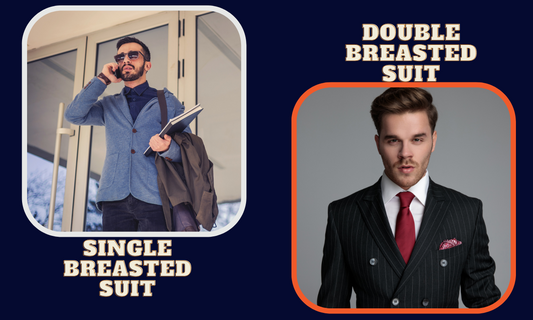 Single vs Double Breasted Suit