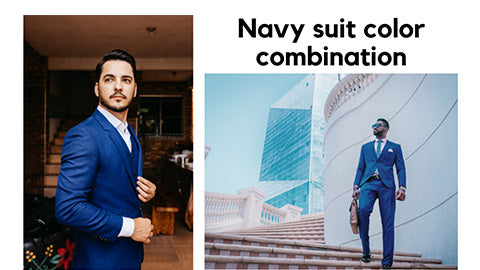 What Color Shirt goes with Navy Blue Suit