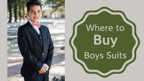 Where to Buy Boys Suits