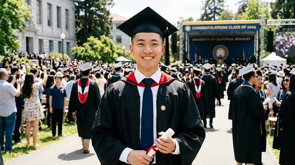Do you wear a suit jacket under graduation gown?