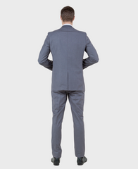 Grey Prom Slim Fit Tuxedo