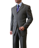 Grey Formal 3 Button Modern Fit Suit