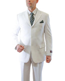 White Formal 3 Button Modern Fit Suit