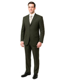Dark Olive Formal 3 Button Modern Fit Suit