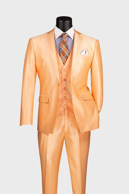 Orange 3 piece suit 