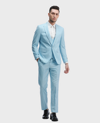 baby blue suit