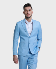 baby blue suit