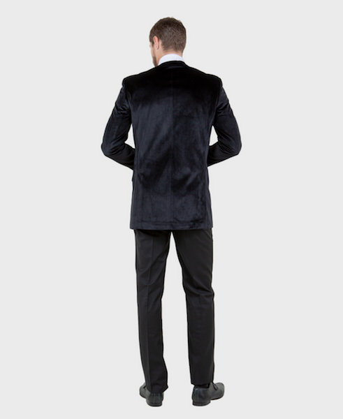 Black Velvet 2 Button Blazer