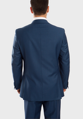 Blue One Button Slim Fit Suit