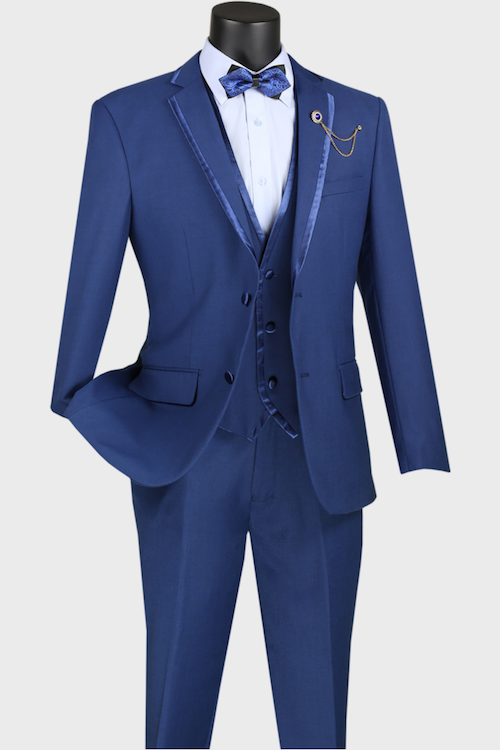 blue prom tux