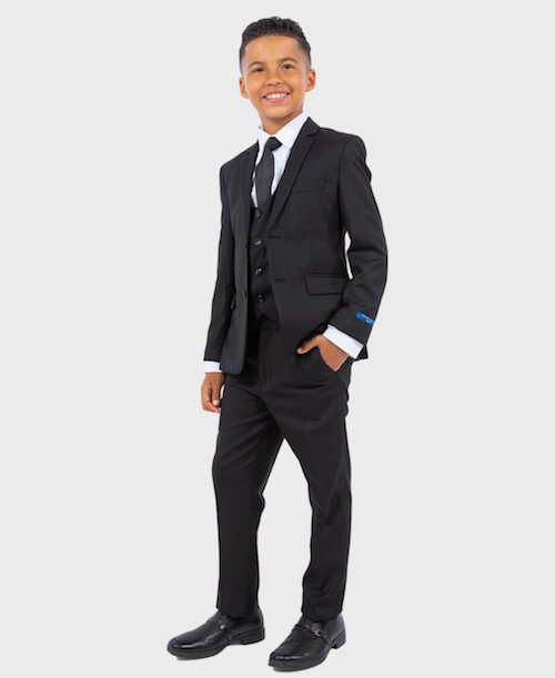 boys black suit