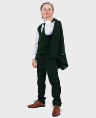 boys green suit