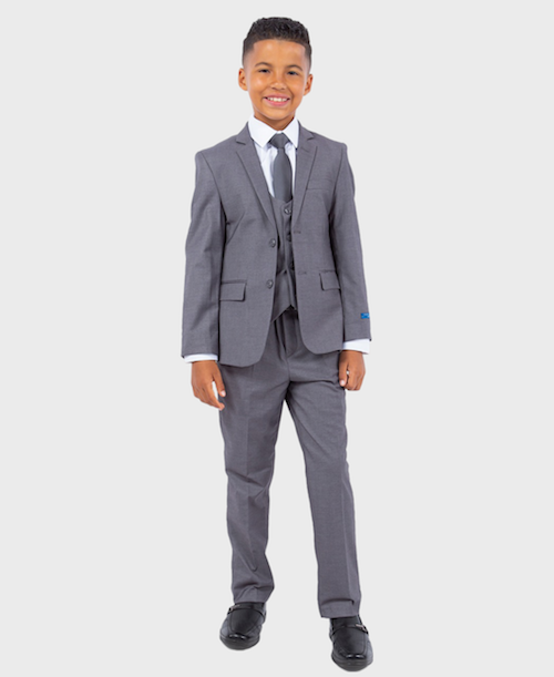 boys grey suit