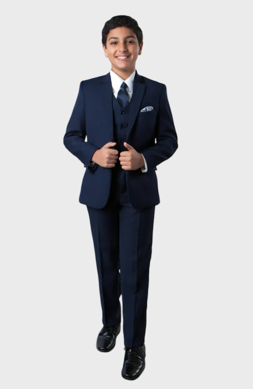 Navy Boys Husky Suit
