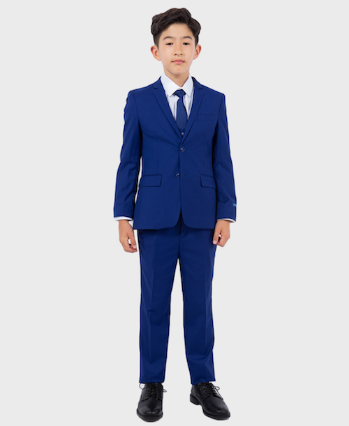 boys royal blue suit