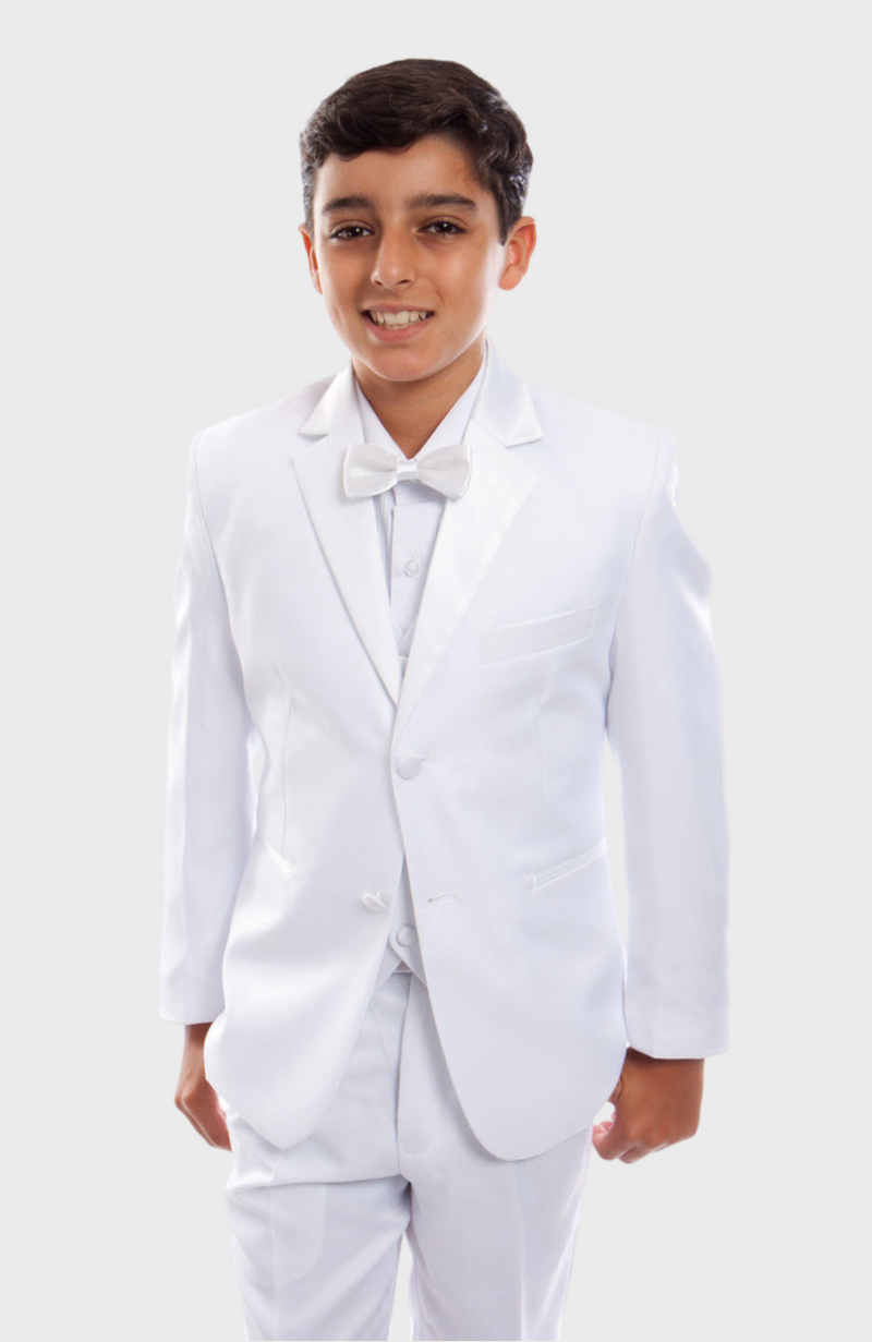 White Boys 2-Button Tuxedo
