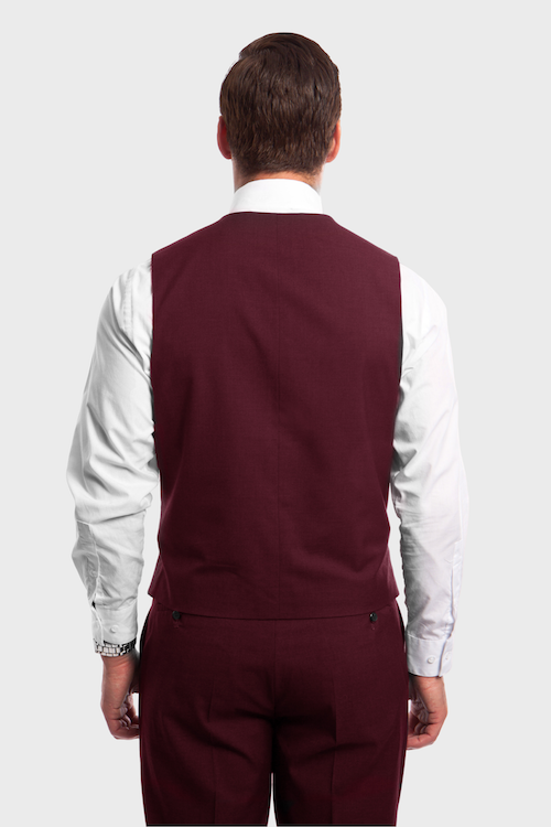 burgundy mens suits