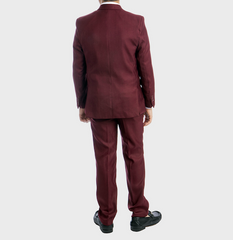 burgundy suit for boys