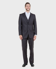 Dark Grey Modern Fit 3-Piece Suit