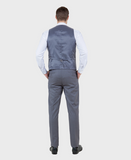 Grey Slim Fit Peak Lapel Tuxedo